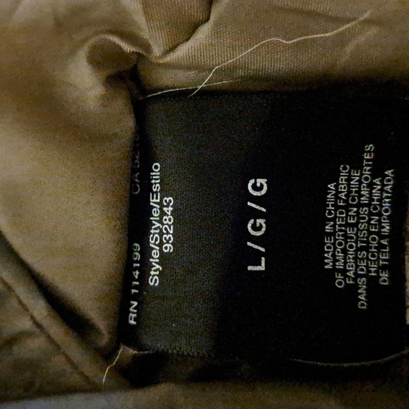 Quiksilver MISSION snowboard ski jacket coat Mens LG camo look brown green faces - Picture 6 of 13